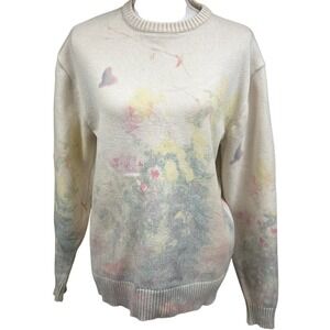 Pacsun sweater, artsy, butterfly, cozy, soft grunge, bohemian, artsy, festival